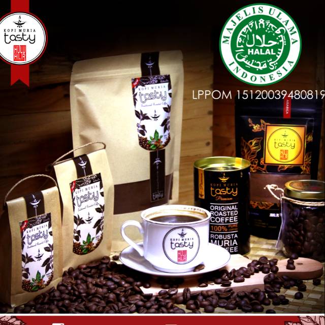

Kopi Muria Tastyco - Traditional Roasted Coffee 500g