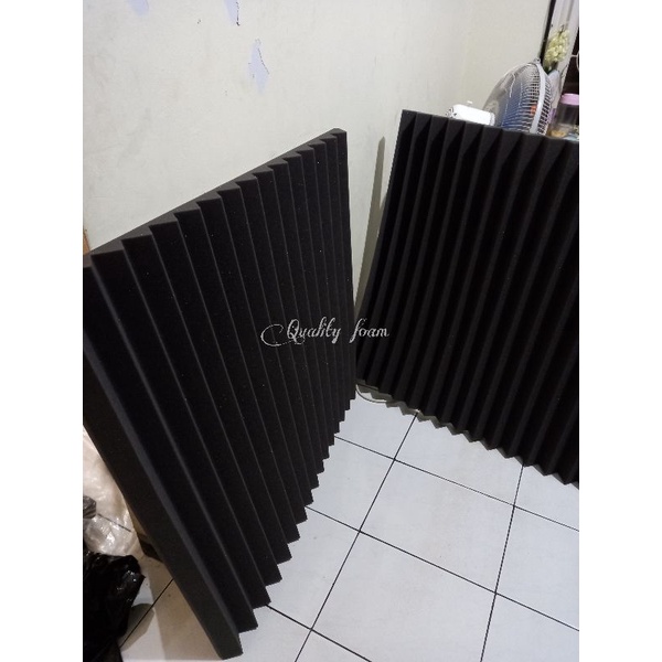 Busa peredam suara ruangan Acoustic model Zigzag 100×100cm