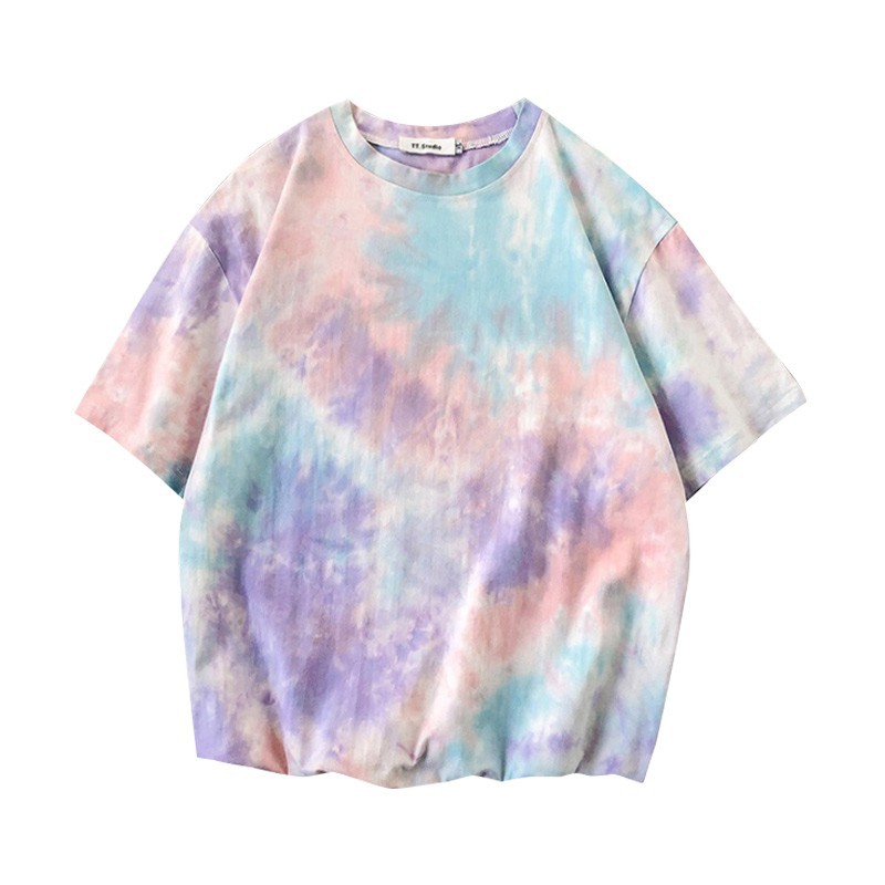 T-Shirt Kaos 3 Color Tie Dye NR