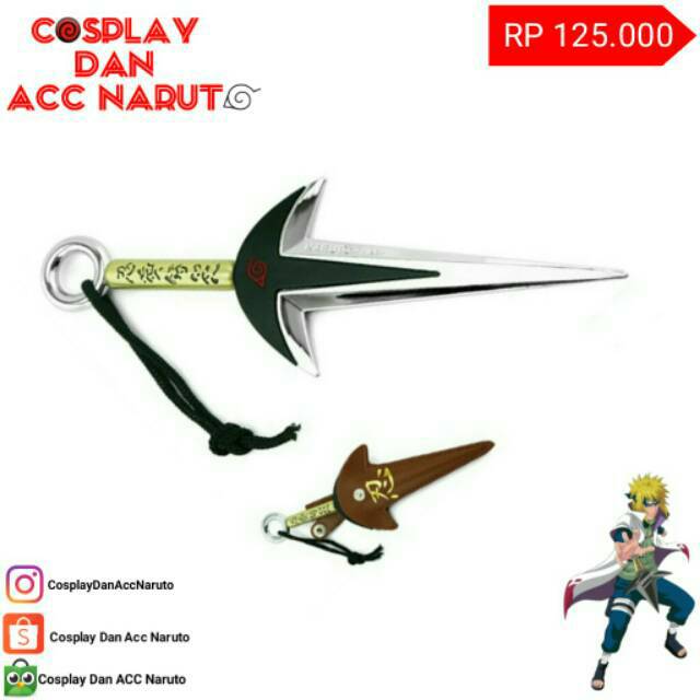 KUNAI NAMIKAZE MINATO YONDAIME HOKAGE