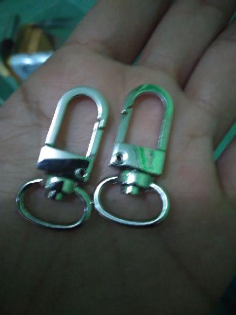 (1pc) Kait Model Gembok 1,2cm Nikel Tebal