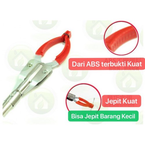 PCK-02 Penjepit Pick Up Tool Tongkat Kait Barang Pickup Jepitan Barang Penjepit Sampah Serba Guna