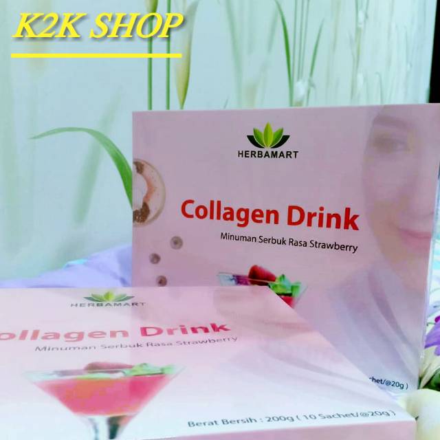 TERLARISHerbamart Collagen drink vitamin kulit skin booster pengganti injeksi vit C stamina tubuh