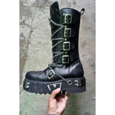 Punk Rock Metal Boots