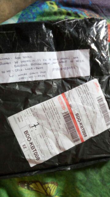 Tunik Batik Hitam Manis Katun Premium