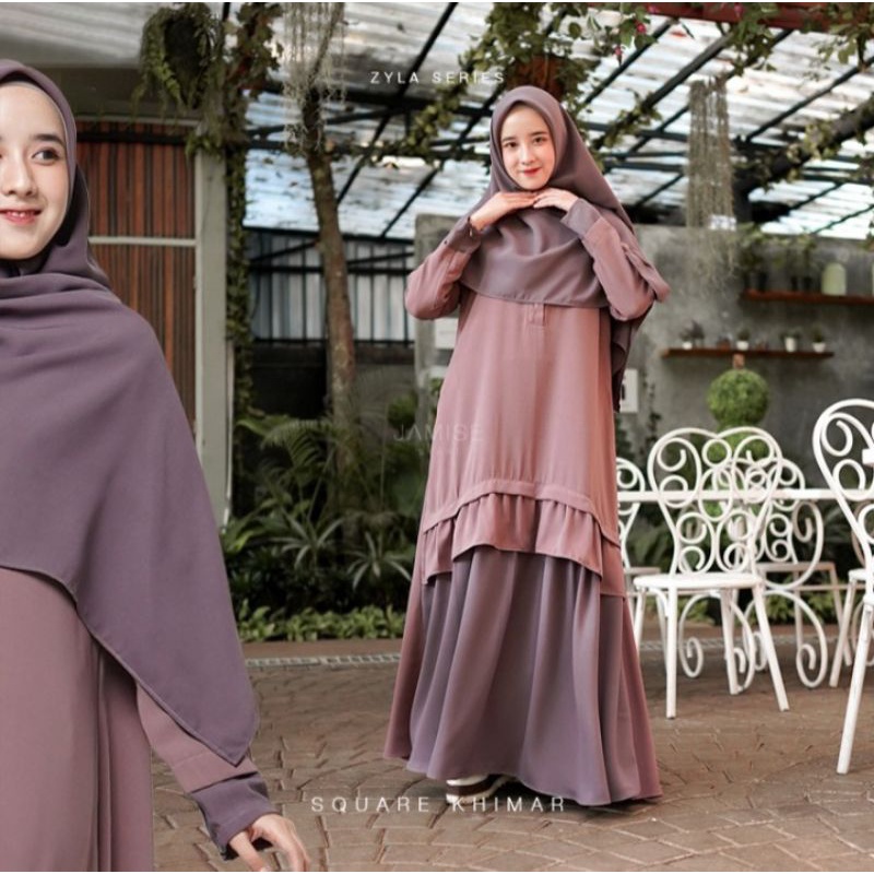 Jamise - Zyla Series || Dress Muslim || Dress Murah || Dress Lebaran