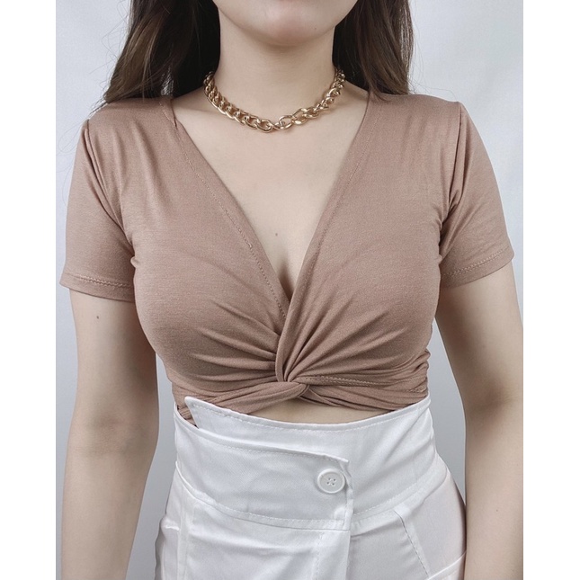 Multy look crop top / Crop top cross / crop top silang