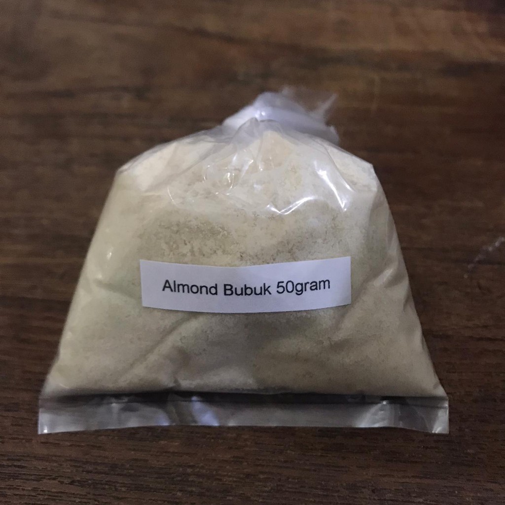 Tepung Almond Bubuk - Almond Flour Repack 50gram