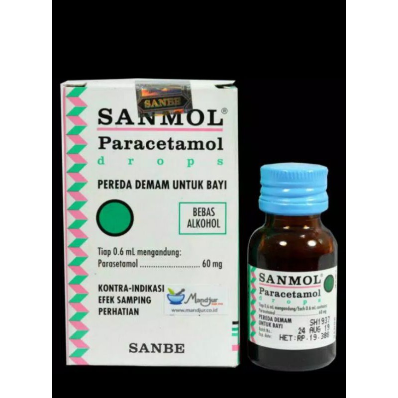 Sanmol Drop / SANMOL DROP PENURUN PANAS BAYI/ps02