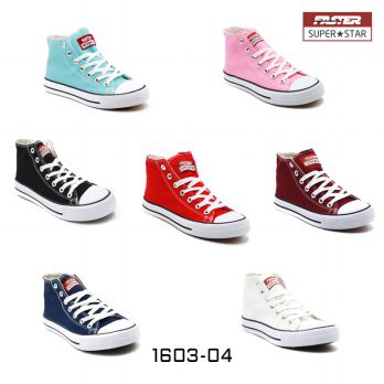 Faster Sepatu Casual Kanvas Wanita 1603-04 Size 36-40