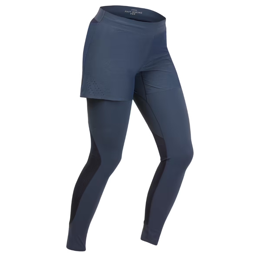 QUECHUA FH900 Celana Legging Wanita Hiking Dengan Satu Saku