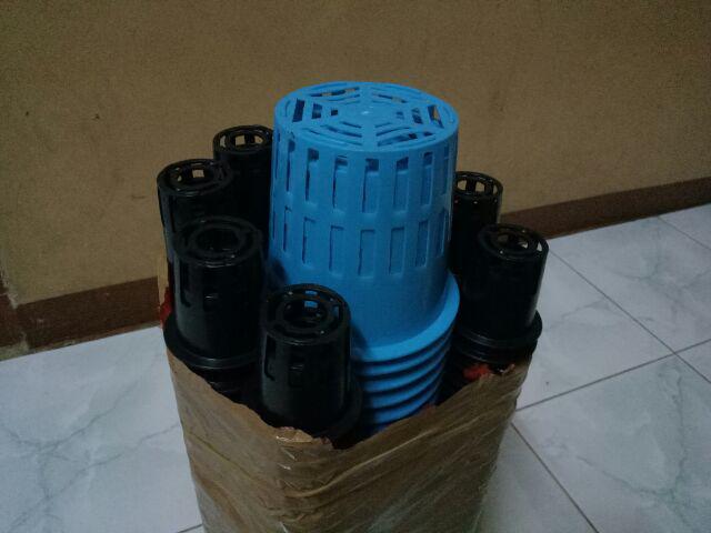 Netpot Hidroponik Merah 10cm / Net Pot Hidroponik Hitam 10cm / Netpot 10cm / Netpot Murah / Netpot