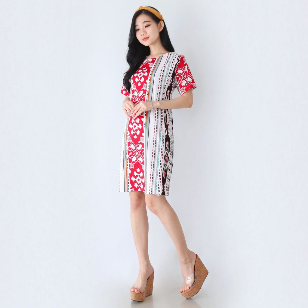 Baju Batik Wanita - Ceongsam Batik Wanita 038 MVP-Red SKT