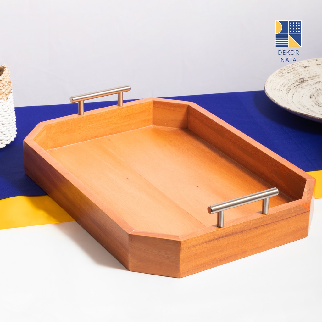 

Dekornata Tania Tray / Tatakan Kayu / Nampan Kayu / Wooden Tray
