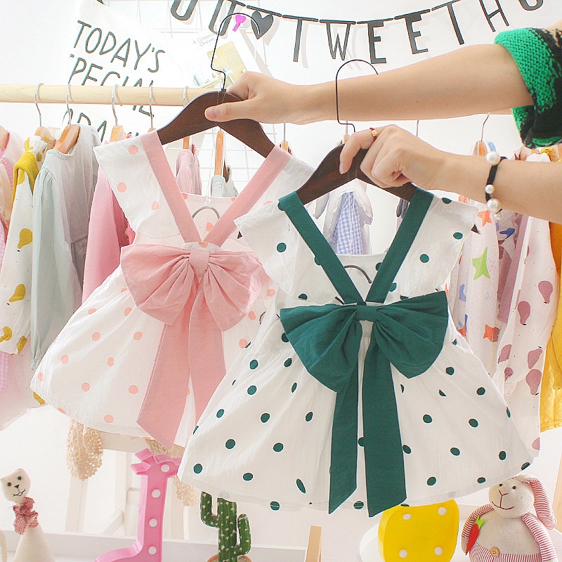 Dress Anak Perempuan Butfly Baju Anak Import 0-2 Thn