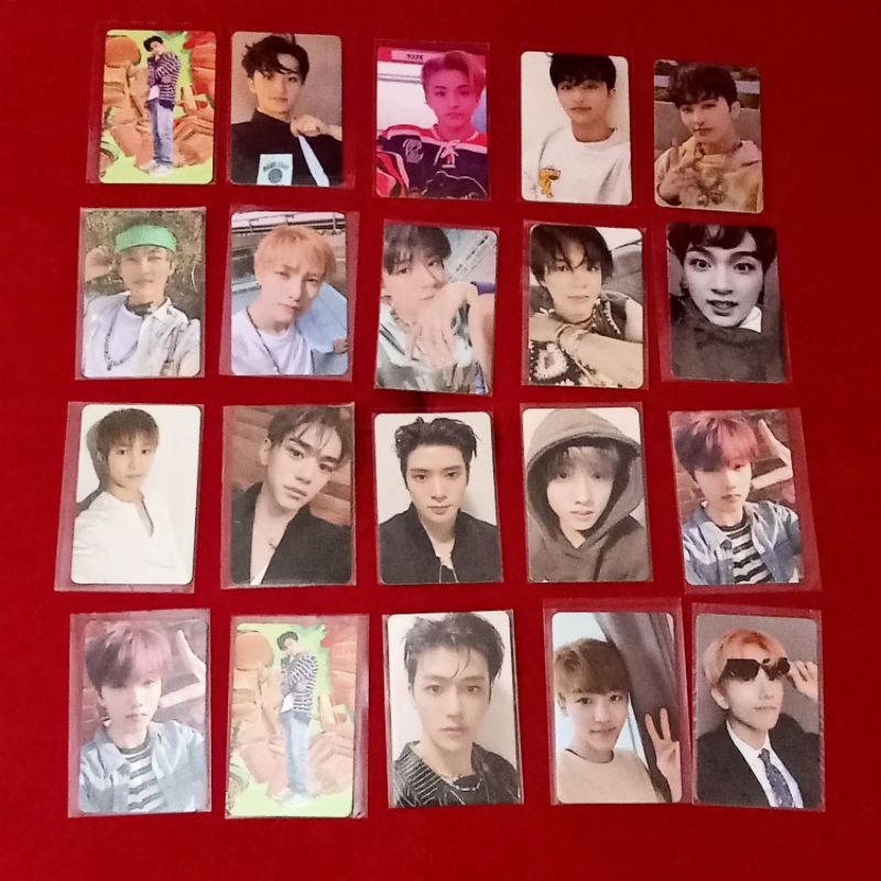 photocard Jeno jisung jaemin haechan mark jaehyun lucas yangyang hello Hoodie wgu arrival