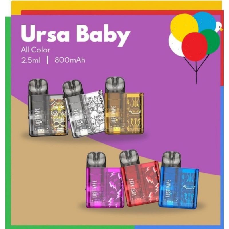 New elektronik kecil lainnya PEROMA PAVOOR VAVE POD URSA BABY FULL SET VAKET LKP