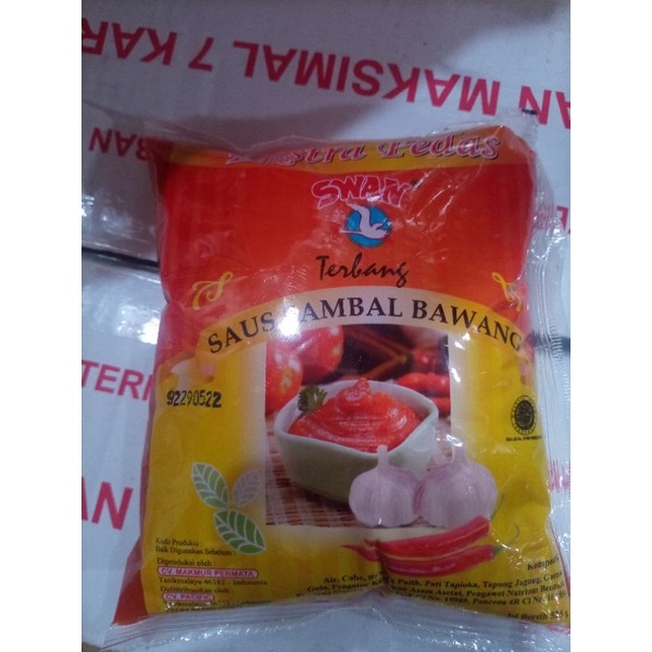 

SAOS SAMBAL BAWANG Cap Swan Terbang Pedasnya Nikmat
