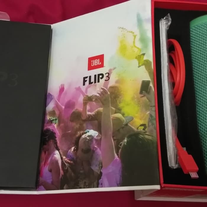 NEW JBL FLIP 3 FLIP3 ORIGINAL SPEAKER BLUETOOTH AUDIO STEALTH