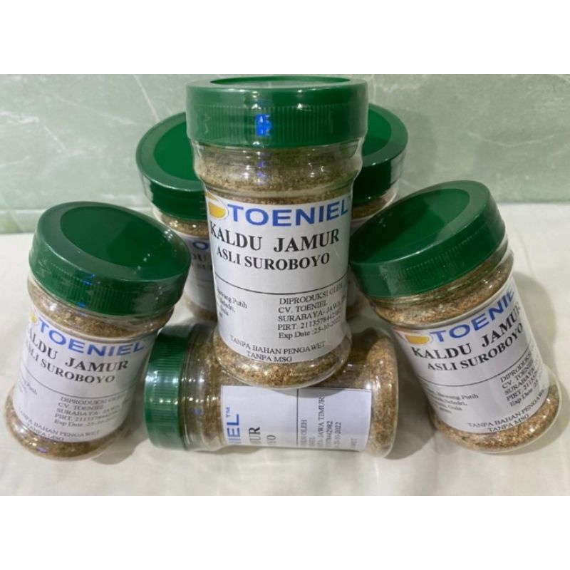

KALDU JAMUR ASLI PENYEDAP MASAKAN TANPA MSG 100gr