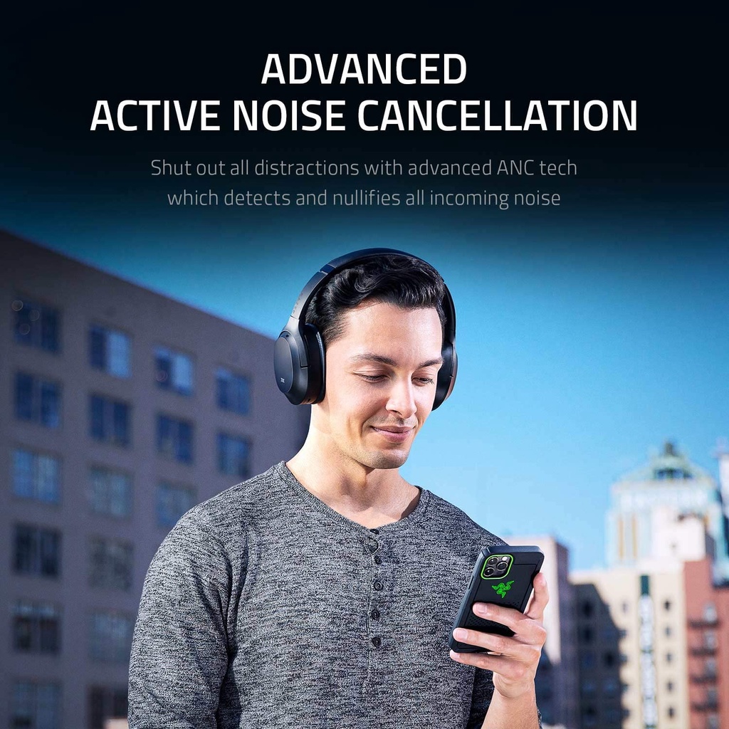 Razer Opus Wireless Bluetooth Gaming Headset with ANC