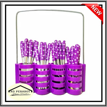 SENDOK SET POLKADOT STAINLESS STELL / SENDOK MAKAN / SENDOK SET POLKADOT / SENDOK MAKAN SET