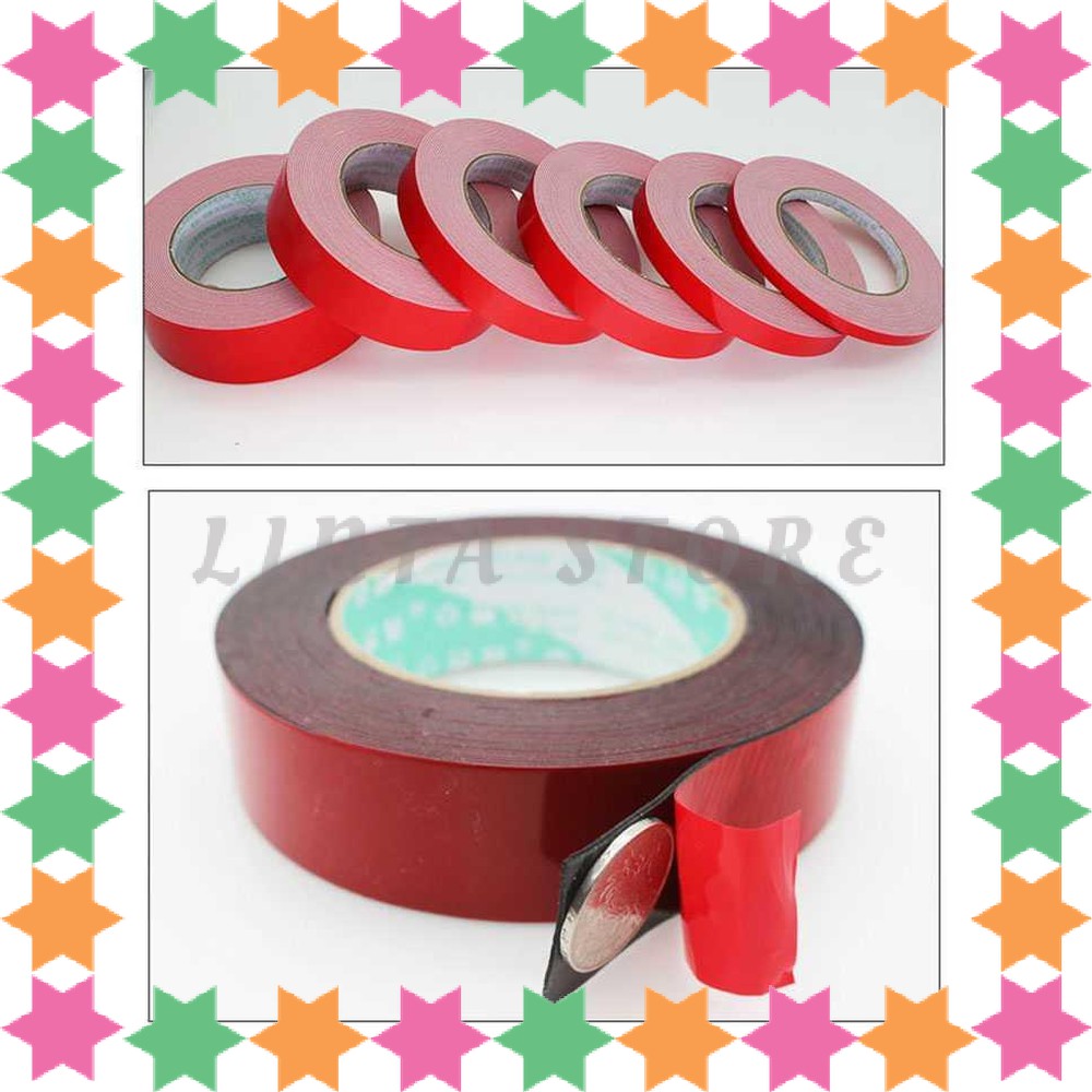 

FREEONGKIR! NIKTO Tape Lakban Double Tape 3M Foam Serba Guna Size 10m