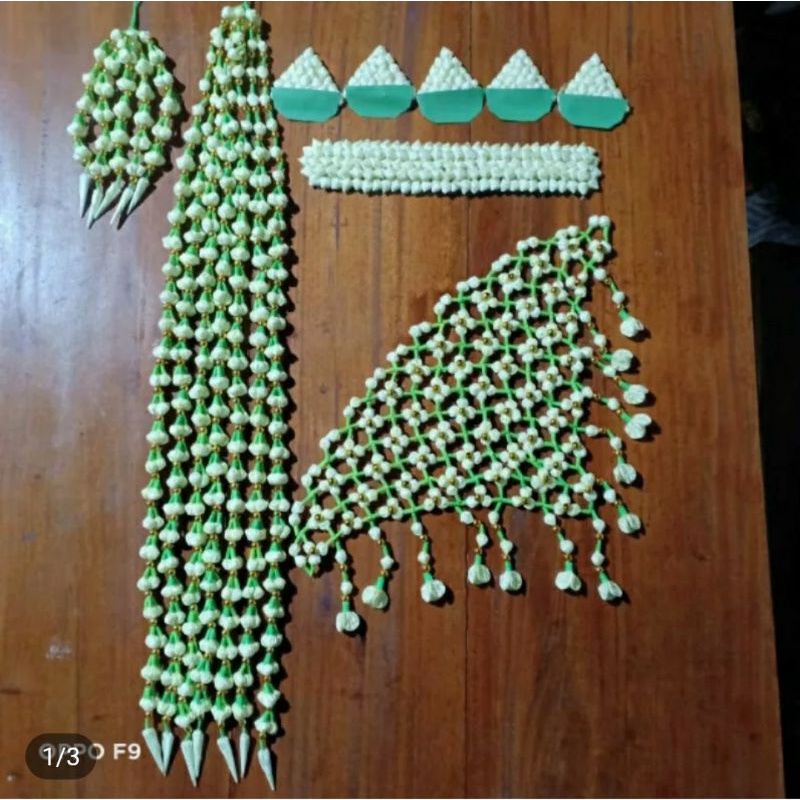 melati imitasi sunda kepyur mutiara gold