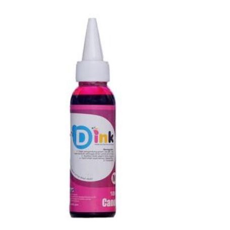 Tinta isi ulang printer canon D-ink 100ml black cyan magenta yellow universal - Ink refill Dink