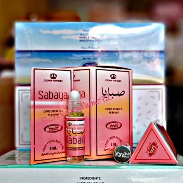 Parfum DOBHA 6ml Non Alkohol Aroma SABAYA