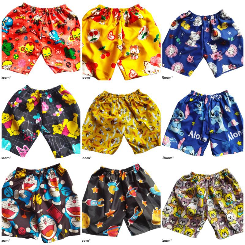 Daily Pants Anak / Celana Kolor Harian Anak Kartun