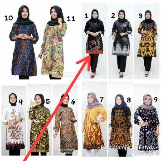 Serut Genes Jelita Tunic Navbor Yelbor Whitbor Creambor Tunik Batik Modern Hrb030 Dolbi Dobi Dobbyn