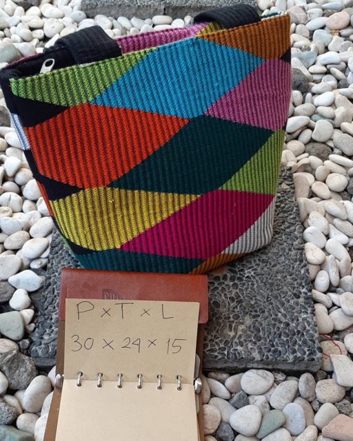 TAS 100% TENUN TANGAN ASLI LOMBOK