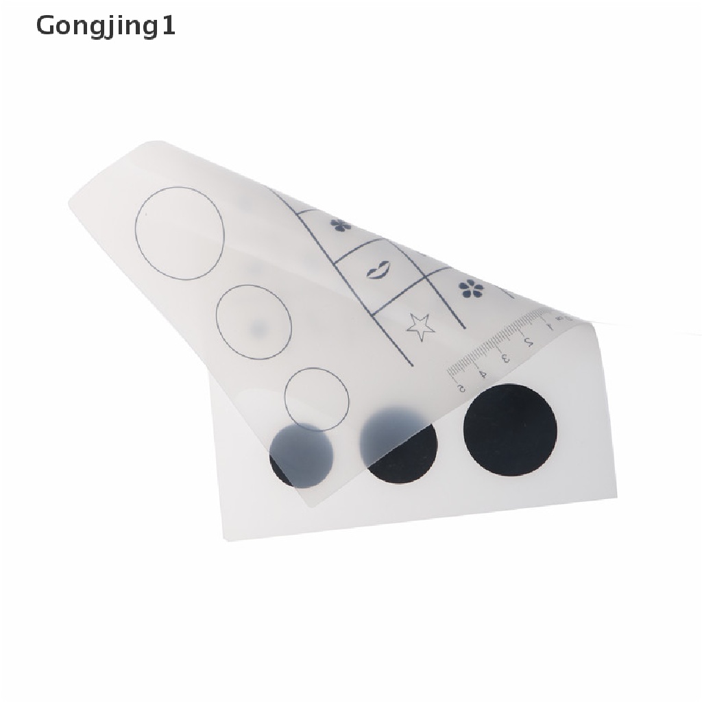 Gongjing1 Pad / Mat Silikon Untuk Transfer Stempel Nail Art DIY