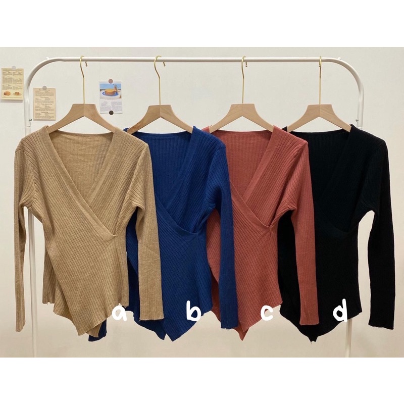 MC1944 Atasan import wanita  Atasan wanita korea import korean knit atasan wanita rajut import atasa