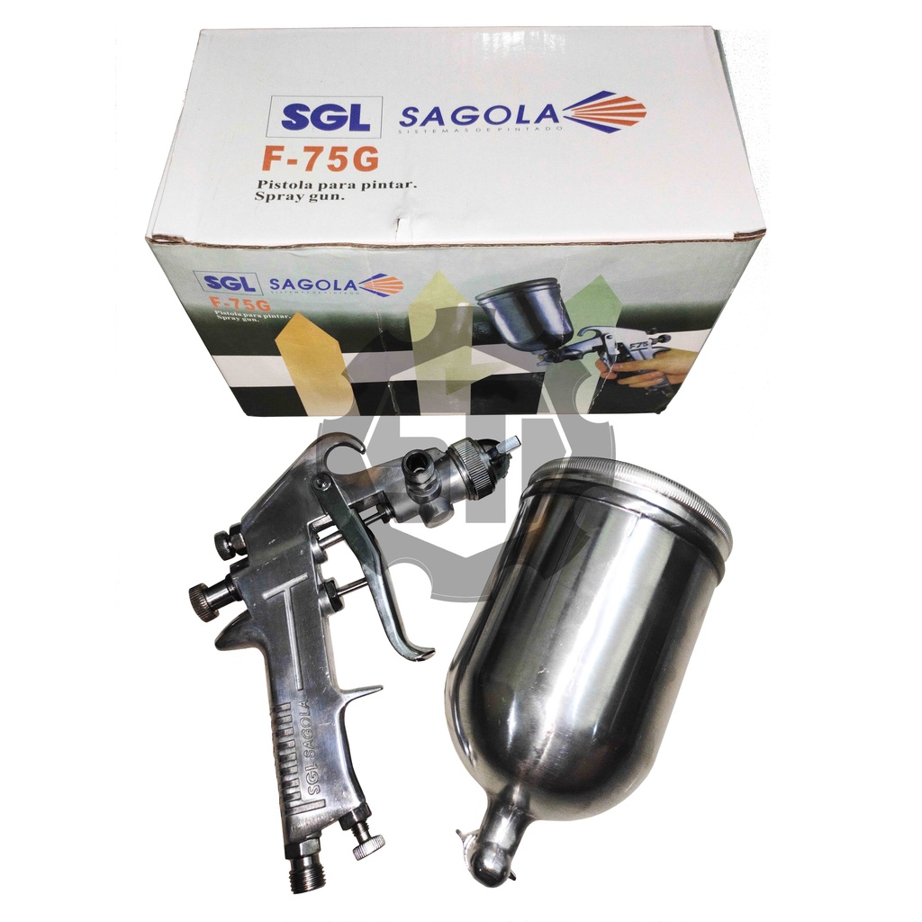 SAGOLA SPRAY GUN / SPRAY CAT / SPET CAT TABUNG ATAS / SEMPROTAN CAT F75G