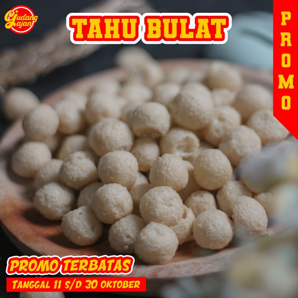 Jual Tahu Bulat Mini Kering 500 Gram Keripik Tahu Pong Kering