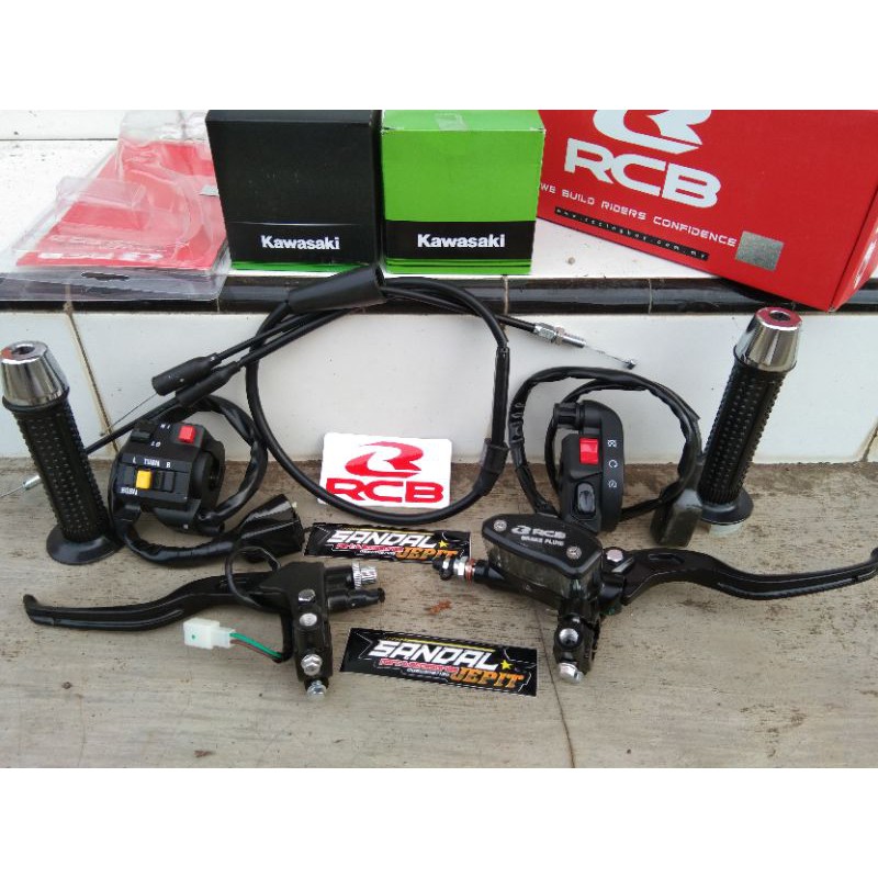 MASTER REM RCB OVAL SET KOPLING GAS SPONTAN NINJA KSR HOLDER KSR HOLDER KIRI NINJA RR HANDGRIP NINJA