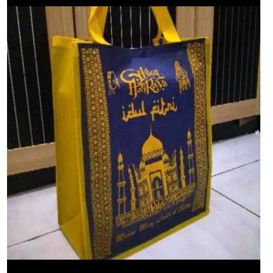 (1lusin = 12 pcs) Tas lebaran PROMO idul fitri besar tebal(0602)