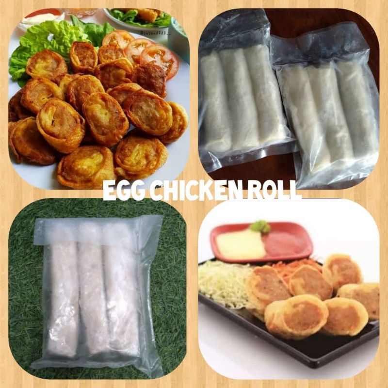 

eggroll lonjor / chiken Frozen food bento