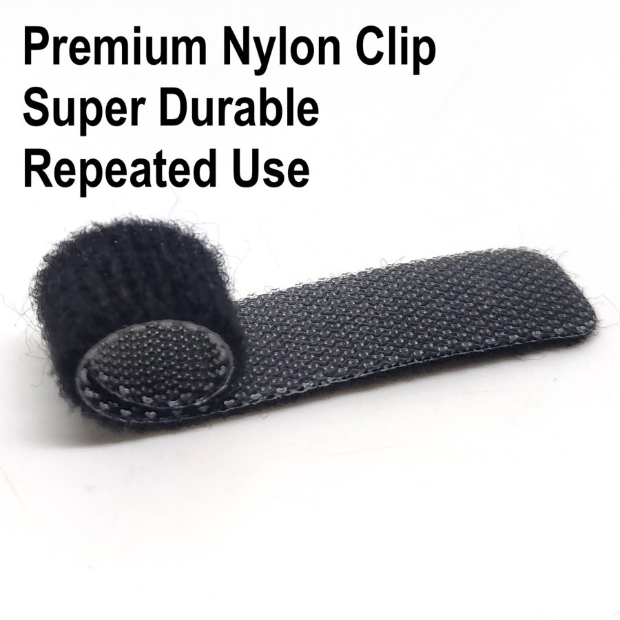 Mini Velcro Cable Clip Organizer Cable Tie Headset Kabel Klip