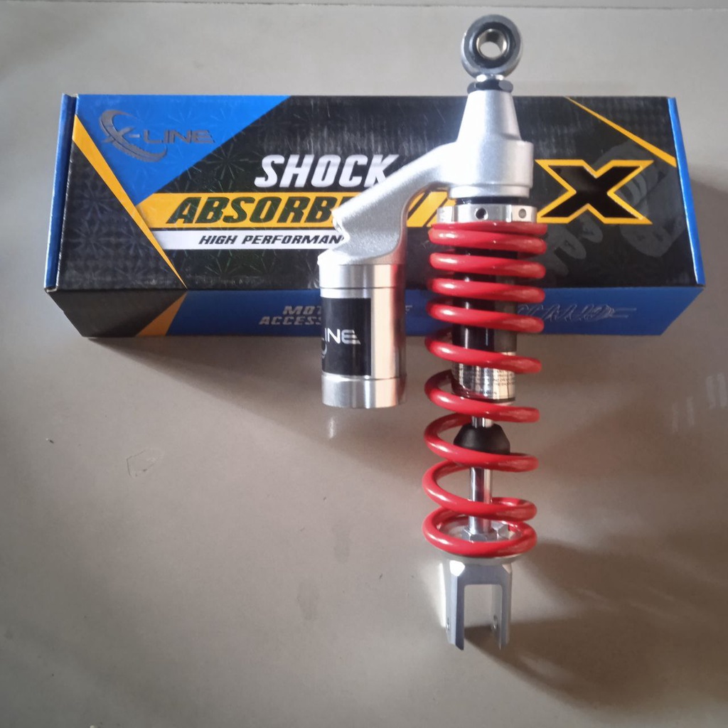Skok Shock tabung belakang Mio, Beat, Scoopy 310mm.Tabung atas