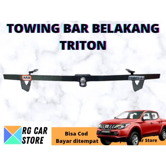 TOWING BAR TRITON/BESI PELINDUNG BUMPER BELAKANG TRITON ORIGINAL BERKUALITAS