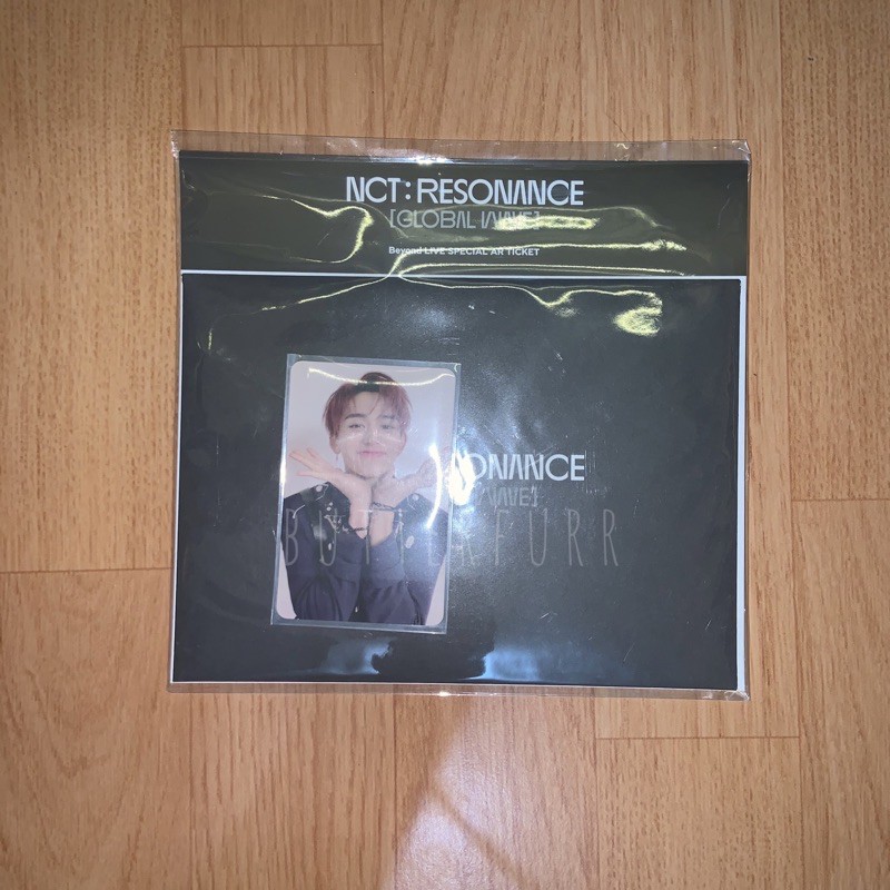 AR TICKET SET LUCAS RESONANCE NCT 2020 PC PHOTOCARD