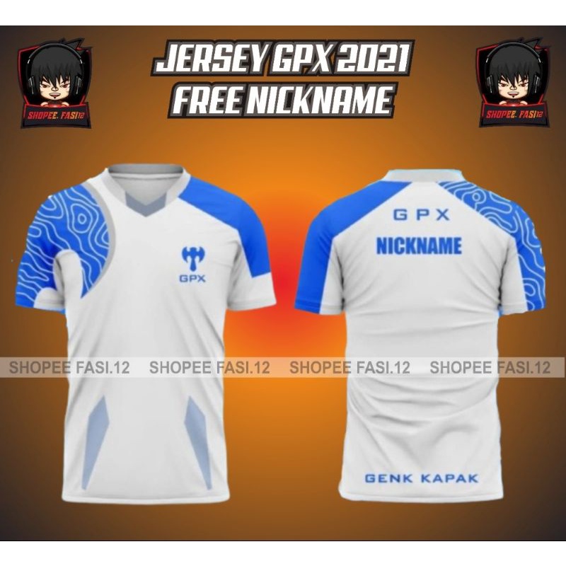 Jersey GPX 2021 (FREE NICKNAME)