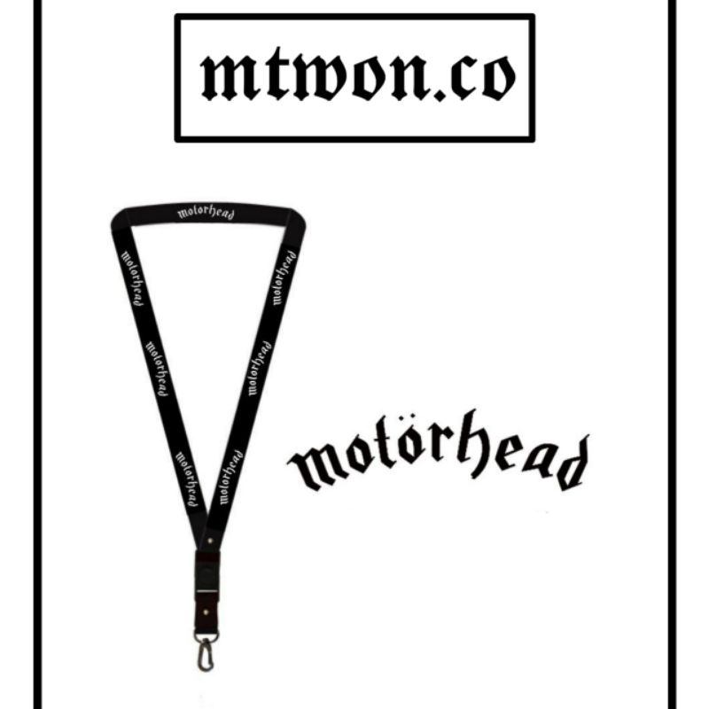 

TALI LANYARD MOTORHEAD BAND ROCK METAL - TALI ID CARD GANTUNGAN KUNCI GANTUNGAN FLASHDISK GANTUNGAN NAMETAG TALI LANYARD BEST SELLER COD