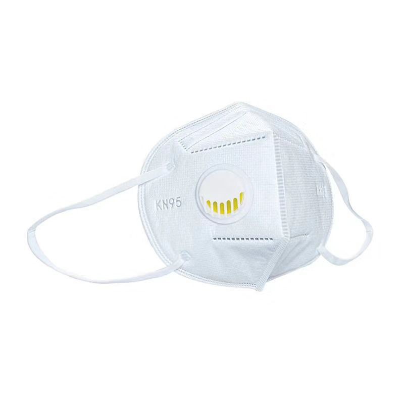 MASKER KN95  RESPIRATOR-  WARNA HITAM DAN PUTIH