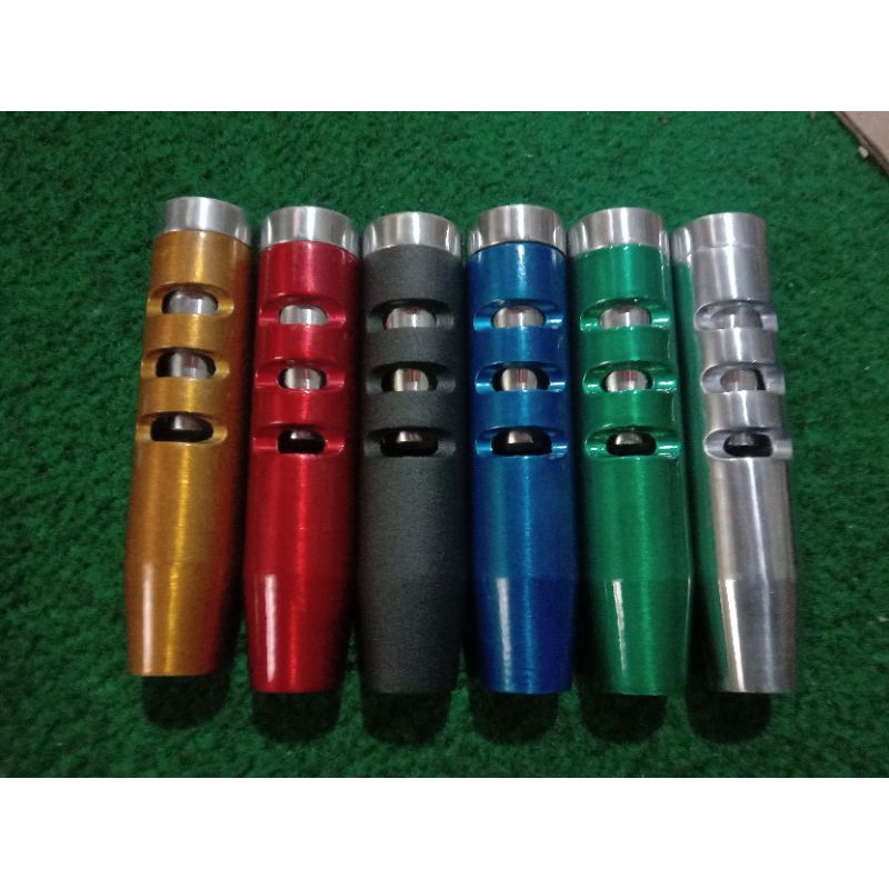 Muzzle break pemecah suara model drat.