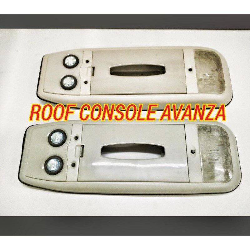 ROOF CONSOLE BOX CABIN COCKPIT TEMPAT TISU TISSUE AVANZA POLOS