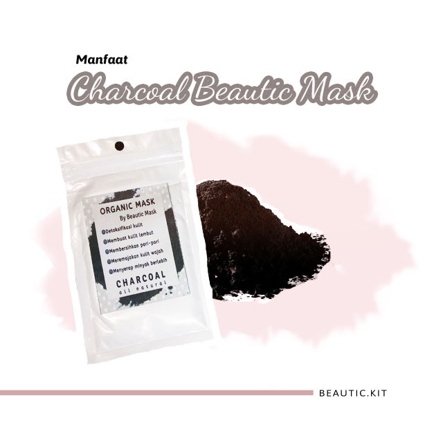 CHARCOAL BEAUTIC ORGANIC MASK 15 GR